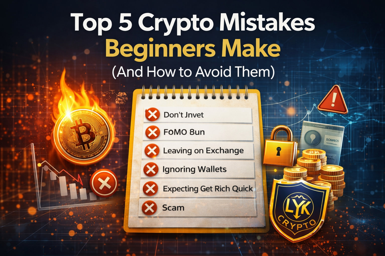 5 crypto mistakes