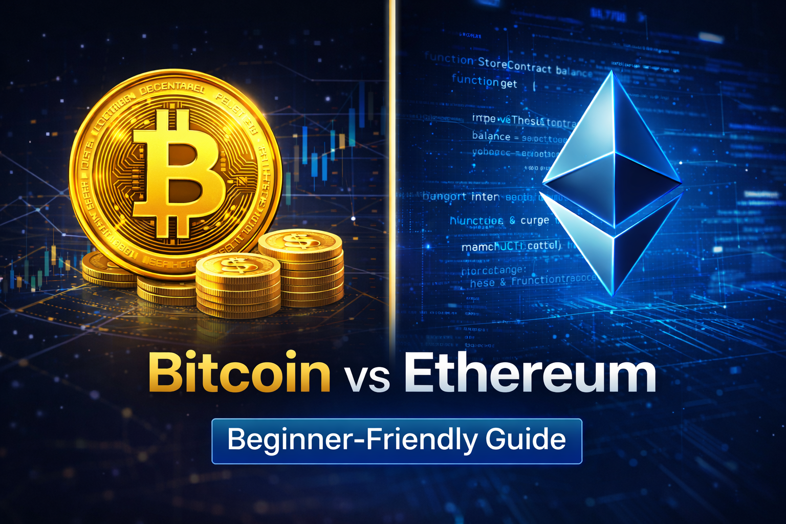bitcion vs etherium