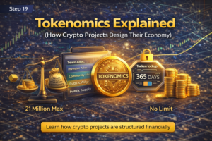 Tokenomics Explained (How Crypto Projects Design Their Economy)